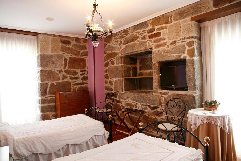 Hotel Pousada Vicente Risco Castro Caldelas Zewnętrze zdjęcie